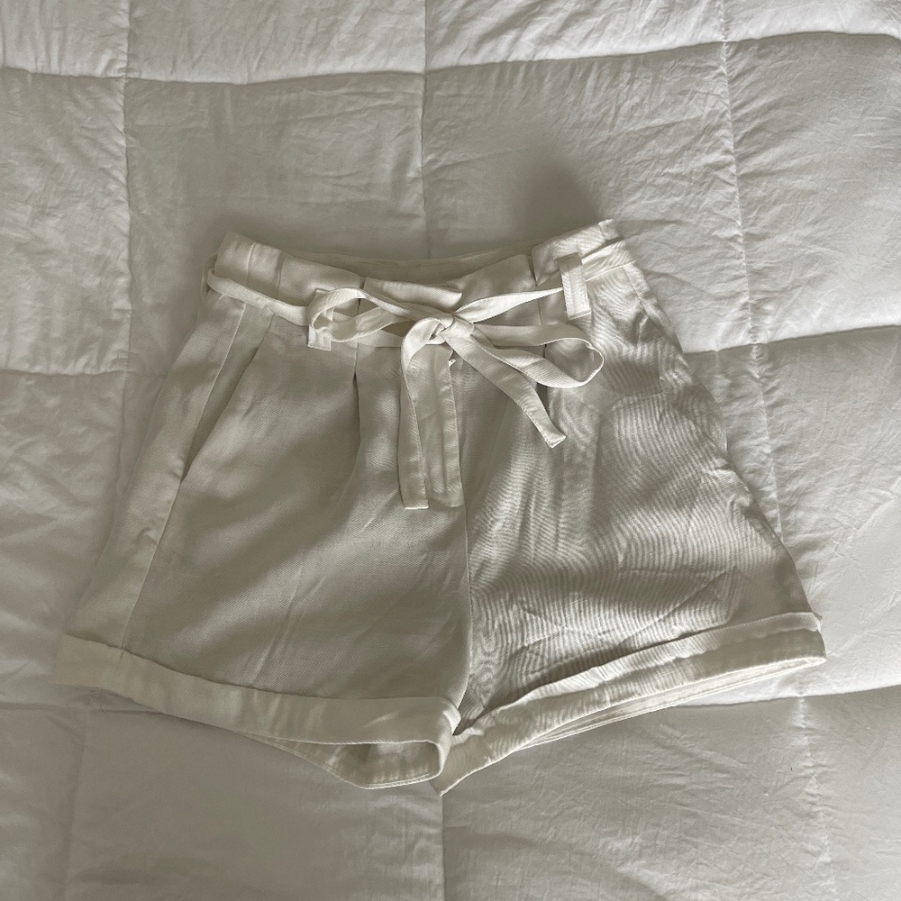 Off white shorts from express